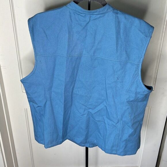 Hot Topic Star Wars X Fighter Buckle Vest Blue Nwot Plus Size 2 - Picture 5 of 5